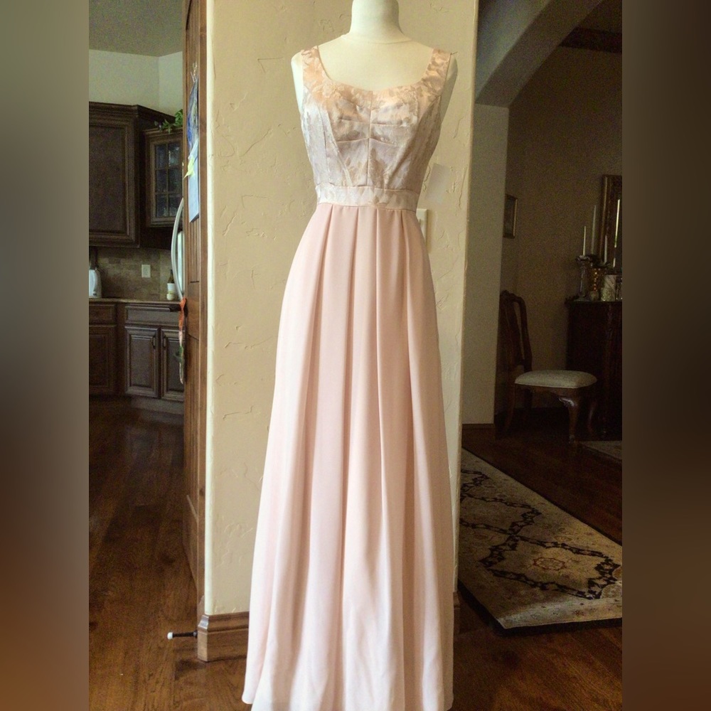 NWT Tahari Gown Brocade and Chiffon - Picture 3 of 6